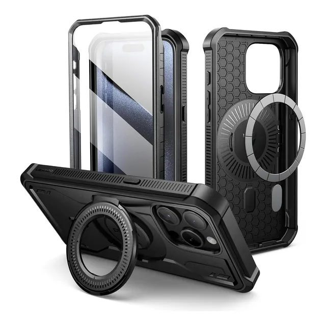 Case Dexnor Magsafe Para iPhone 15 Pro Max 6.7 Protector 360