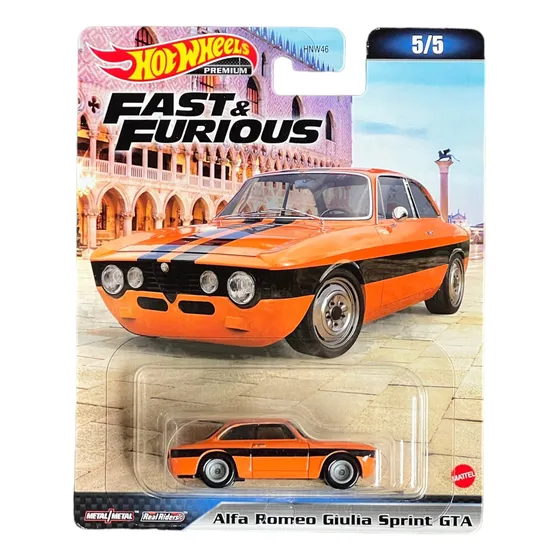 Hotwheels Premium Alfa Romeo Giulia Rápidos Y Furiosos