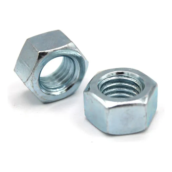 Tuerca Hexagonal 1/4 Galvanizada G2 Pack 100 Und