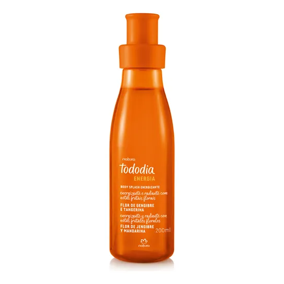Splash Corporal Femenino Flor De Jengibre Y Mandarina 200ml