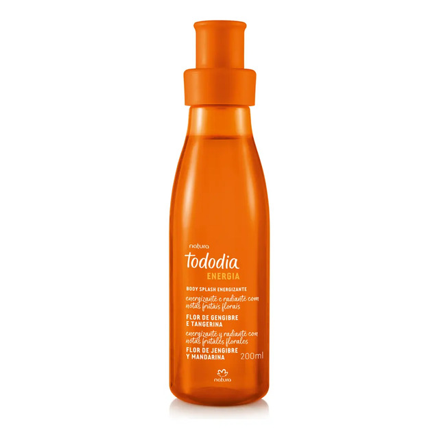 Body Splash Natura Tododia Flor de Gengibre e Tangerina 200ml
