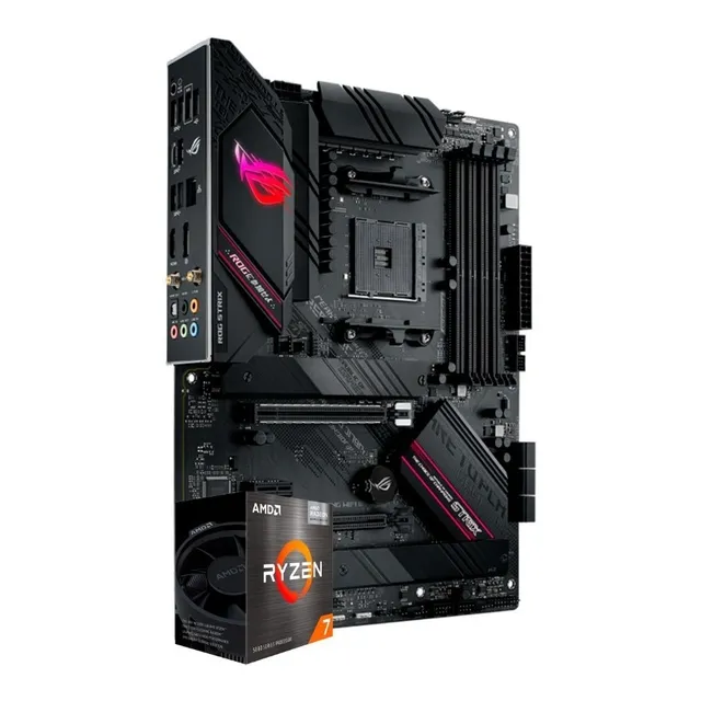 Kit De Actualizacion Gaming Amd Ryzen 7 5700g + B550 Wifi Ii Color Negro