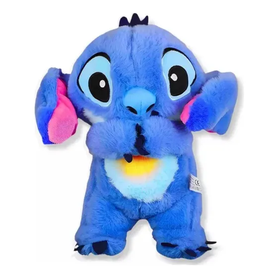 Capibara Stitch Que Respira Peluche De Apego Antiestres