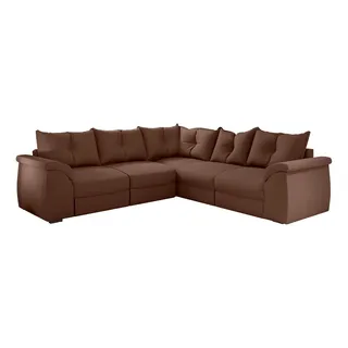 SofĂĄ De Canto 5 Lugares Com RetrĂĄtil Qatar Suede Marrom Selmer SofĂĄ De Canto 5 Lugares Com RetrĂĄtil Qatar Suede Marrom Selmer