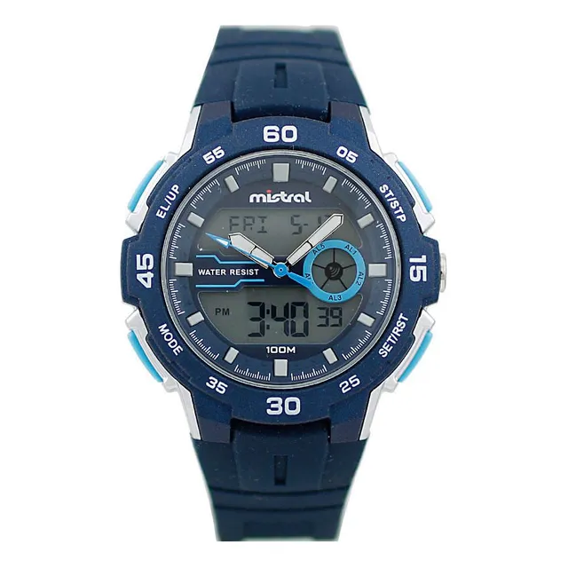 Reloj Hombre Deportivo Mistral Sumergible Cronómetro Gadx-vh