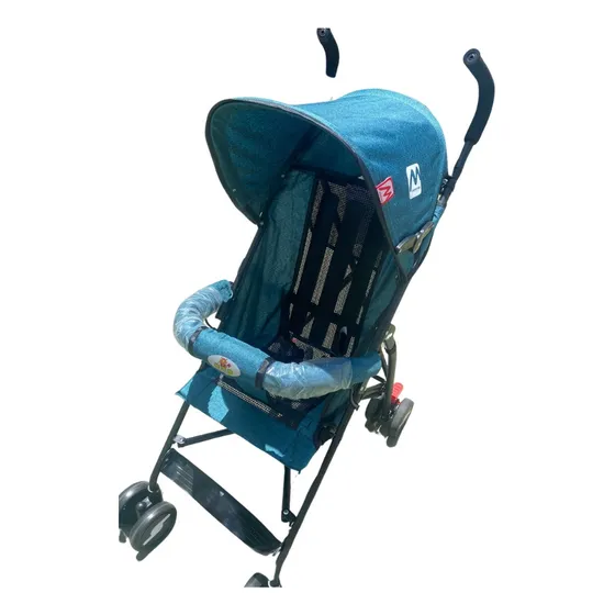 Cochecito Paraguita Bebe Ultra Liviano Economico Unisex !! Color Azul Chasis Negro