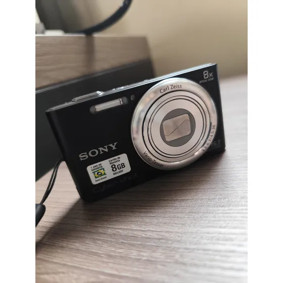 Sony Cyber-shot W730 Dsc-w730 Compacta Cor Preto