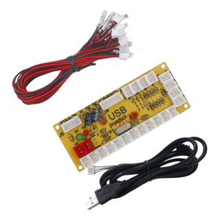 Placa Joystick Maquinita Arcade Jamma Mame Usb Control Juego Placa Joystick Maquinita Arcade Jamma Mame Usb Control Juego