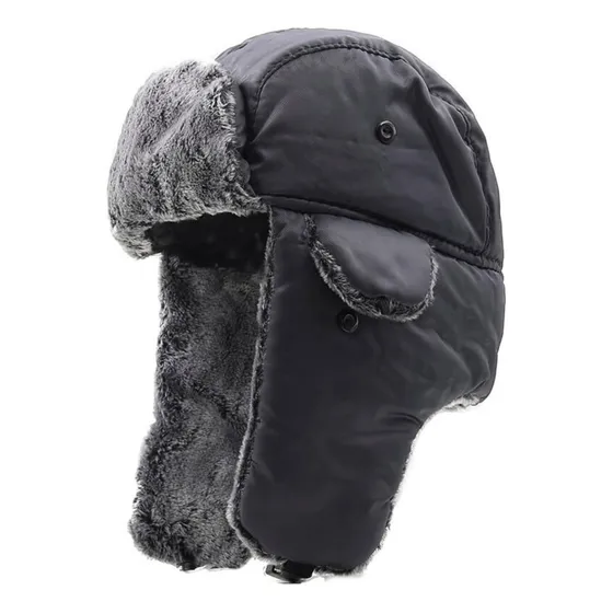 Gorro Ruso Impermeable Felpa Sherpa Colores Varios 