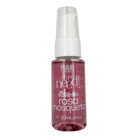 Oleo Rosa Mosqueta Capilar 30ml Finalizador Reparador Mirai