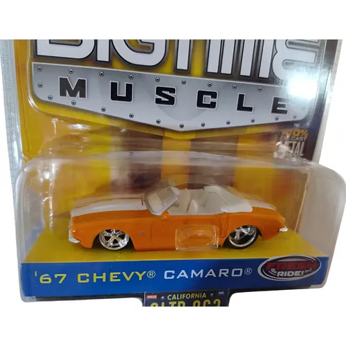 Miniatura Chevrolet Camaro 1969 Bigtime Muscle 1:32 Jada | Frete