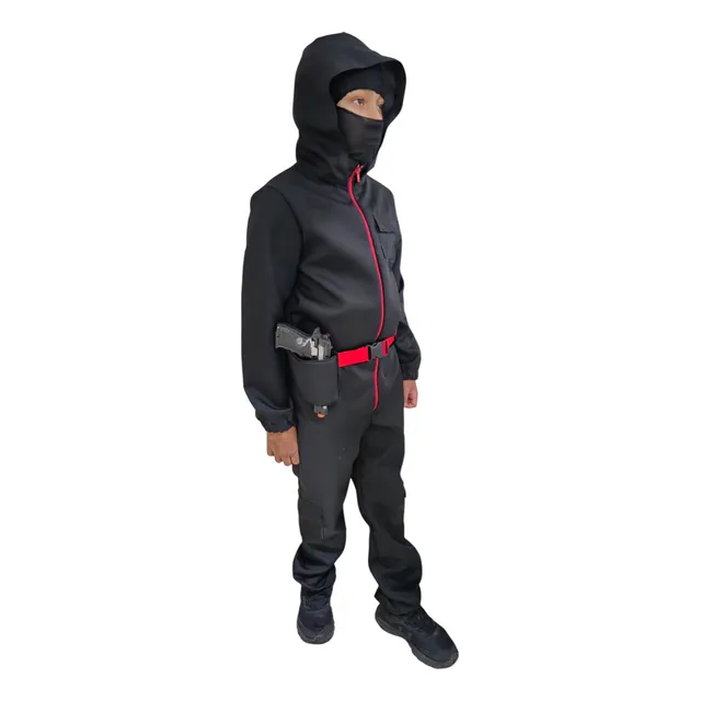 Disfraz Negro Juego Del Calamar Niños