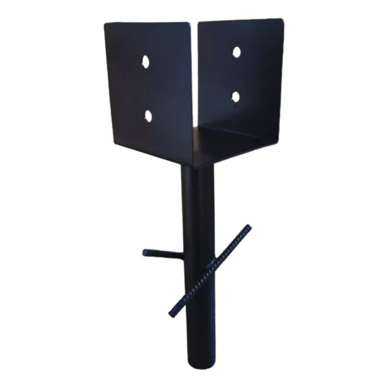 Anclaje Para Pilar De Madera   4  X4   Cepillado