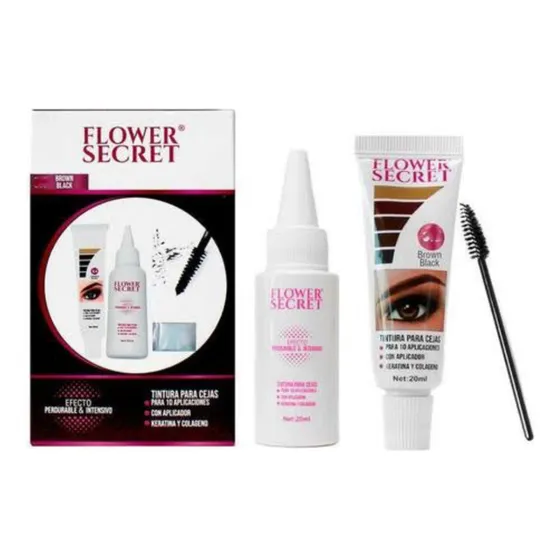 Kit Tinte Para Cejas Pigmento Henna Maquillaje Instantáneo