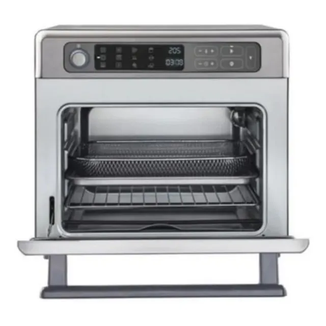 Horno Tostador Y Freidora De Aire 22 Lts Digital Gris
