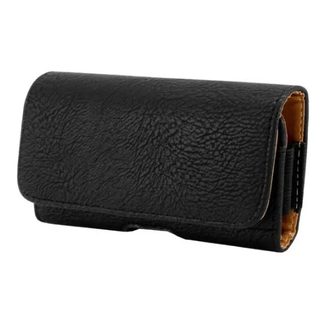 Funda Piel Clip Cinturon Para Moto Z2 Force