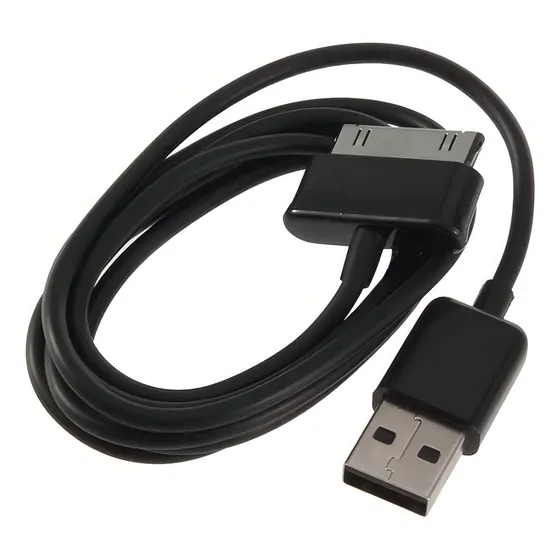 Cable Usb Para Tablet Samsung Galaxy Cargador Y Datos 5932a Color Negro