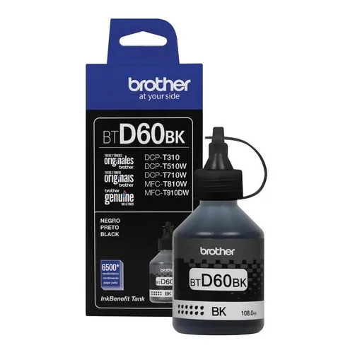 Tinta Brother D60bk Negro Original