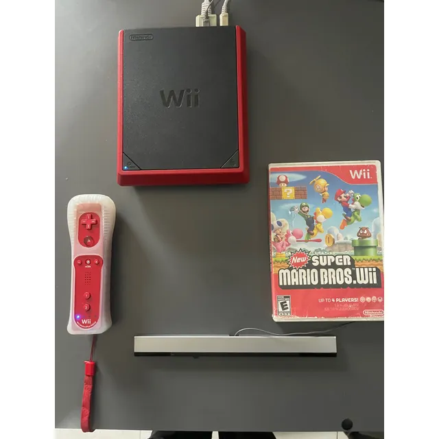Nintendo Wii Mini Standard - Consola De Videojuegos Rojo