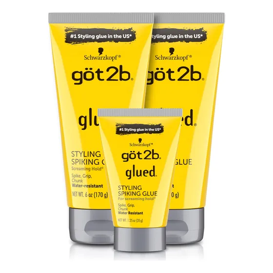 Gel Para El Cabello Got2b, Peinador Con Pegamento, 2 Unidade