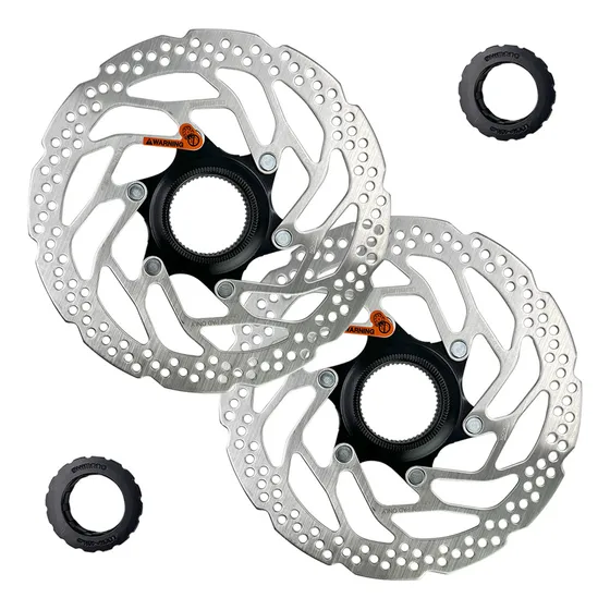 Rotores Disco De Freno Shimano Rt30 Centerlock 160mm Para Mtb