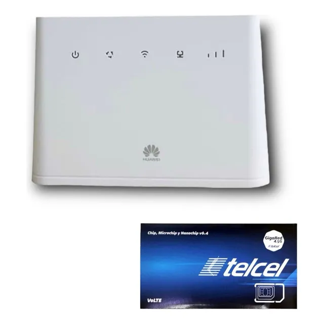 Modem Wifi Internet Hotspot Mifi Ilimitado Telcel Para Casa