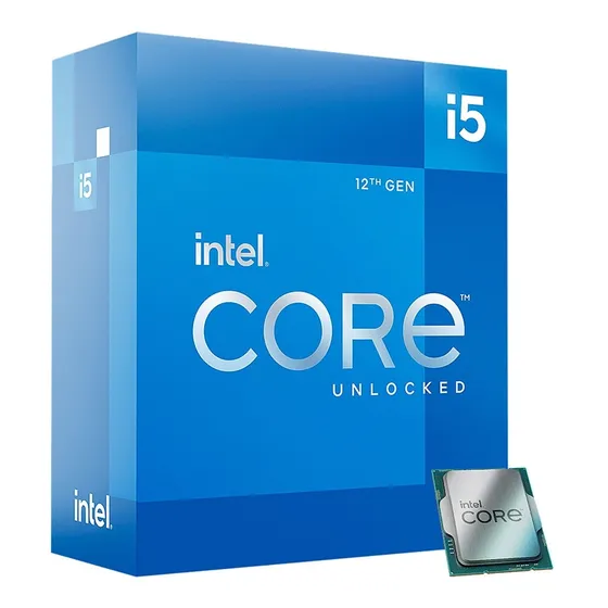 Procesador gamer Intel Core i5-12600K BX8071512600K de 10 núcleos y 4.9GHz de frecuencia con gráfica integrada