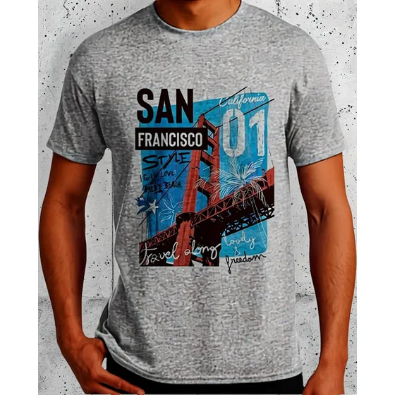 Remera San Francisco Ciudad Varios Modelos 
