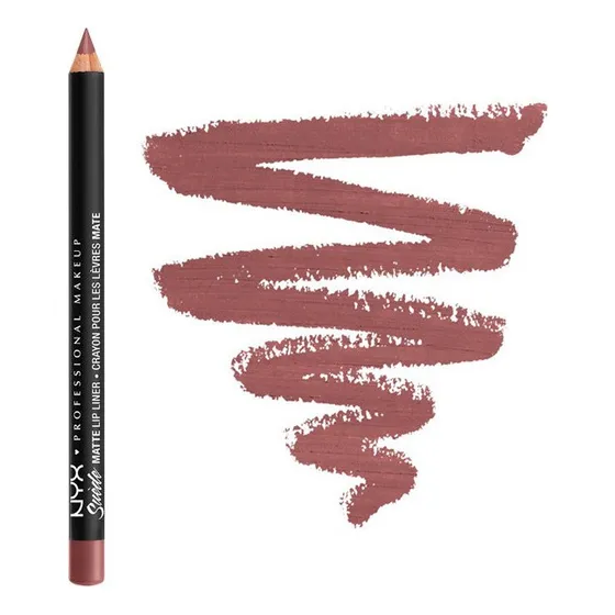 Nyx Lápis Labial Delineador Matte Nyx Suede | Lápis Boca Cor Smll25 Whipped Caviar