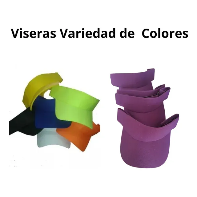 Viseras Deportivas Variedad De Colores Mayor Y Detal