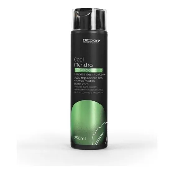 Shampoo Cool Mentha Limpeza Desintoxicante 250ml Dicolore Menta