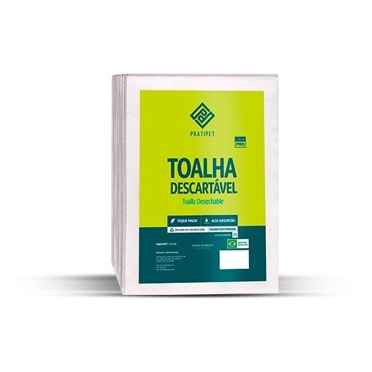 Toalha descartável Toalha descartável