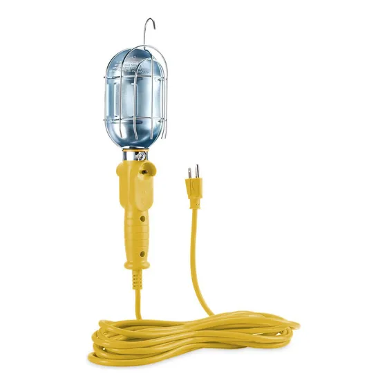 . Extension Lampara Trabajo Foco Led Cable 10 Metros