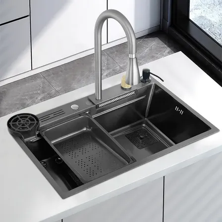 Cuba De Pia Cozinha Gourmet Inox 304 Embutir Com Torneira