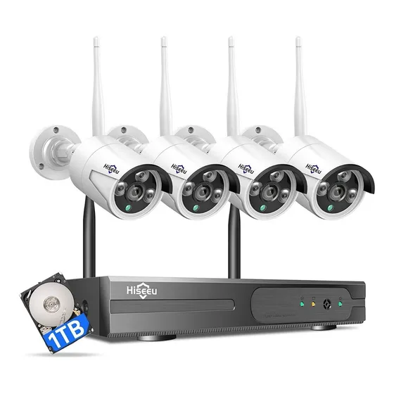 Hiseeu Camara Seguridad Inalambrico 2megapixel Disco 1tb
