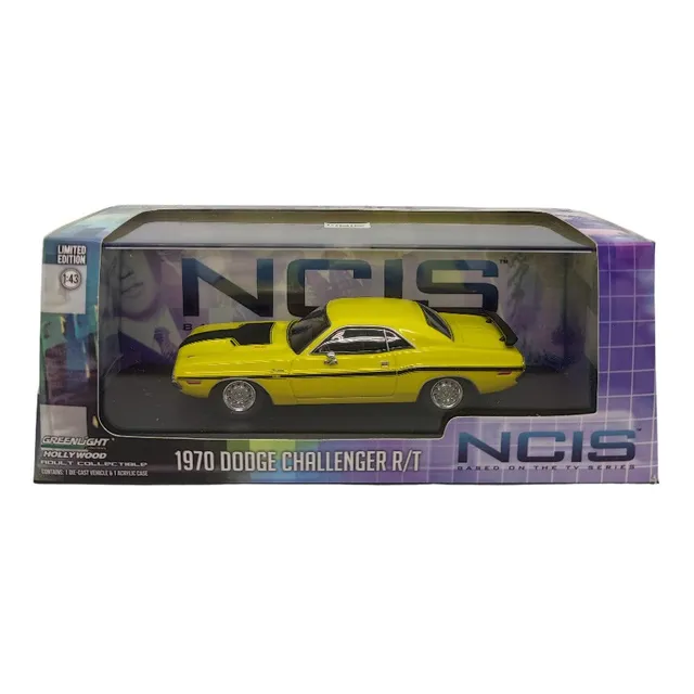 Carrito Greenlight 1:43 1970 Dodge Challenger R/t - Ncis Tv