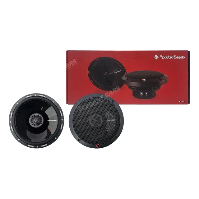  Set Parlantes 2 Vías Rockford Fosgate 6.5 120w Serie Punch