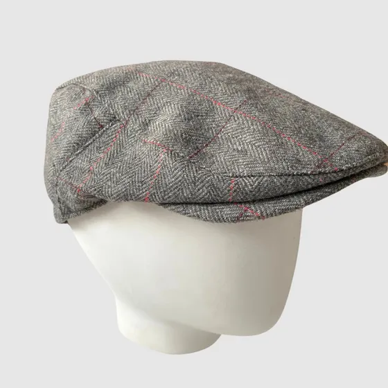 Boina Rayan Regulable Con Broche Atrás Gris Claro - Talla Sm
