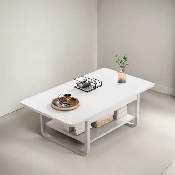 Mesa De Centro Y Café Pequeña, Apta Para Balcón Doméstico