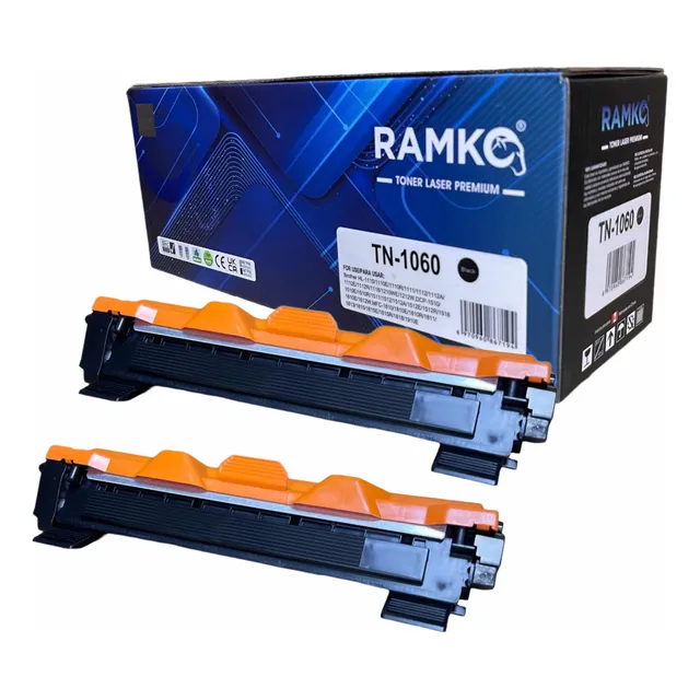 Combo X 2 Toner Compatible Tn1060 Para Hl1202 Hl1212w Ramko