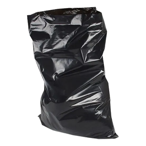 Bolsa De Basura Negra Plástica 200 L 120cmx90cm Pack 100und