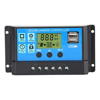 Solstellar 30a 12/24v Pwm Solar Charge Controller Dual Usb Solstellar 30a 12/24v Pwm Solar Charge Controller Dual Usb
