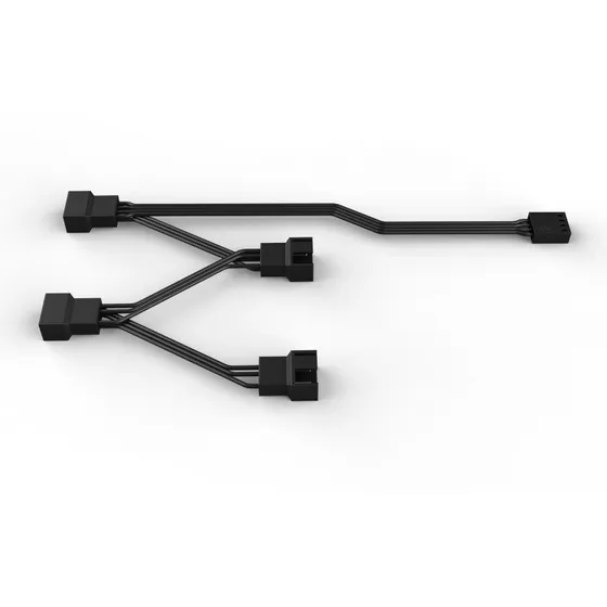 Cabo Splitter Multi-fan 4 Cooler Fan 4 Pinos Pwm 12v