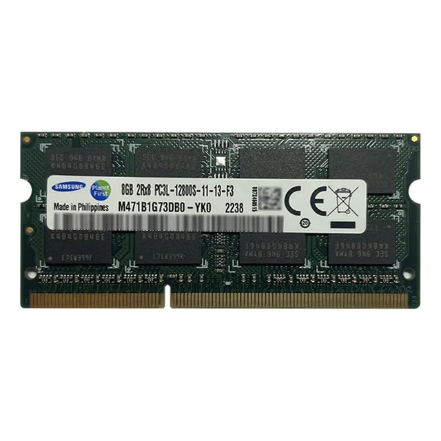 Memoria RAM Portatil color verde 8GB 1 Samsung M471B1G73EB0-YK0