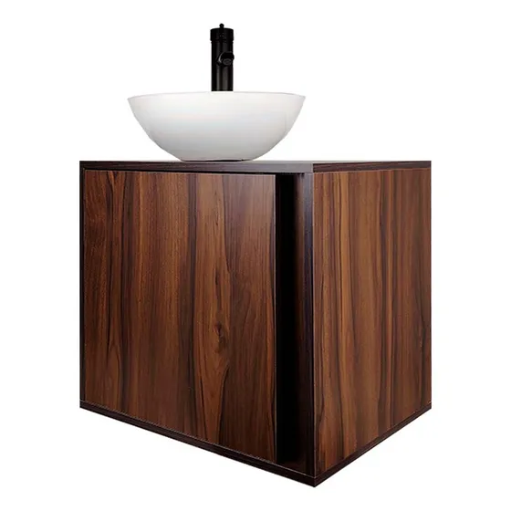 Gabinete Para Baño Decomobil Con Ovalin Y Llave Minimalista Cantidad De Agujeros Para Llave Un Agujero Lavabo Blanco Mueble Parota