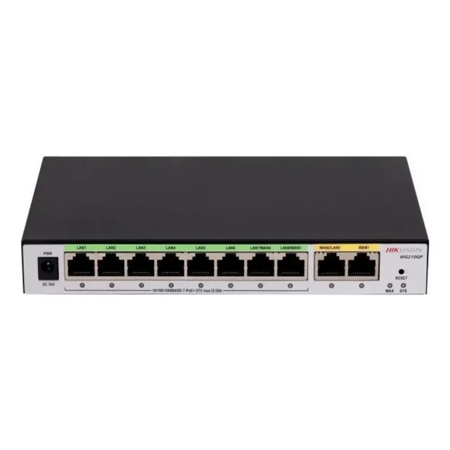 Router Hikvision All In One 10 Puertos Poe - Ds-3wg210gp-si