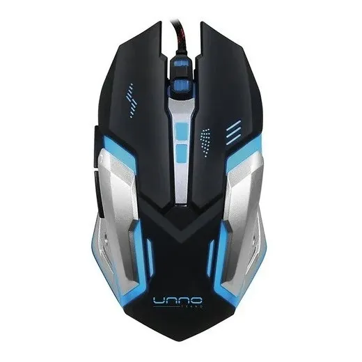 Mouse Óptico Unno Tekno Usb Brave Gaming Ms6610bk
