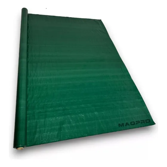 Rafia Cubre Cerco Tejido Lona Verde 1.50 X 50 Mts Sombra