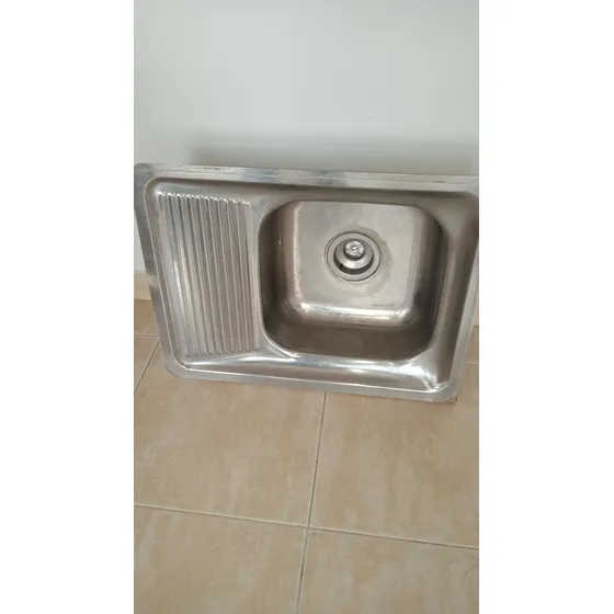 Fregadero Tipo Batea Acero Inoxidable. Usado