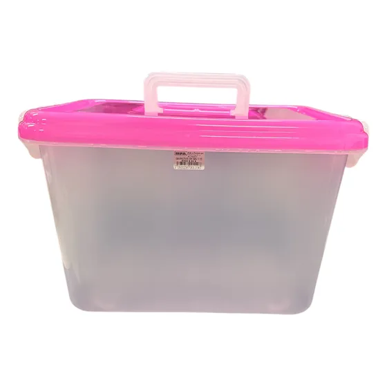 Caja Plástica Con Tapa Y Agarradera De 11 Lts Duraplas